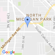 map 1401 Michigan Ave. NE