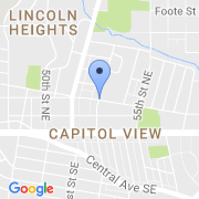 map 5300 BLAINE STREET NE