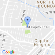 map 5601 EAST CAPITOL STREET SE