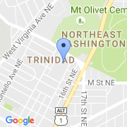 map 1375 Mt Olivet Rd. NE