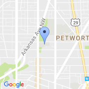 map 1350 UPSHUR STREET NW