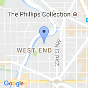 map 2425 N St. NW